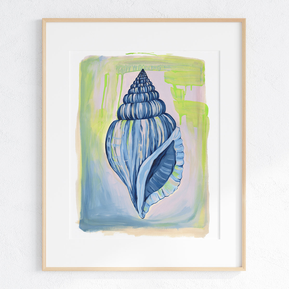 Blue Coastal Seashell