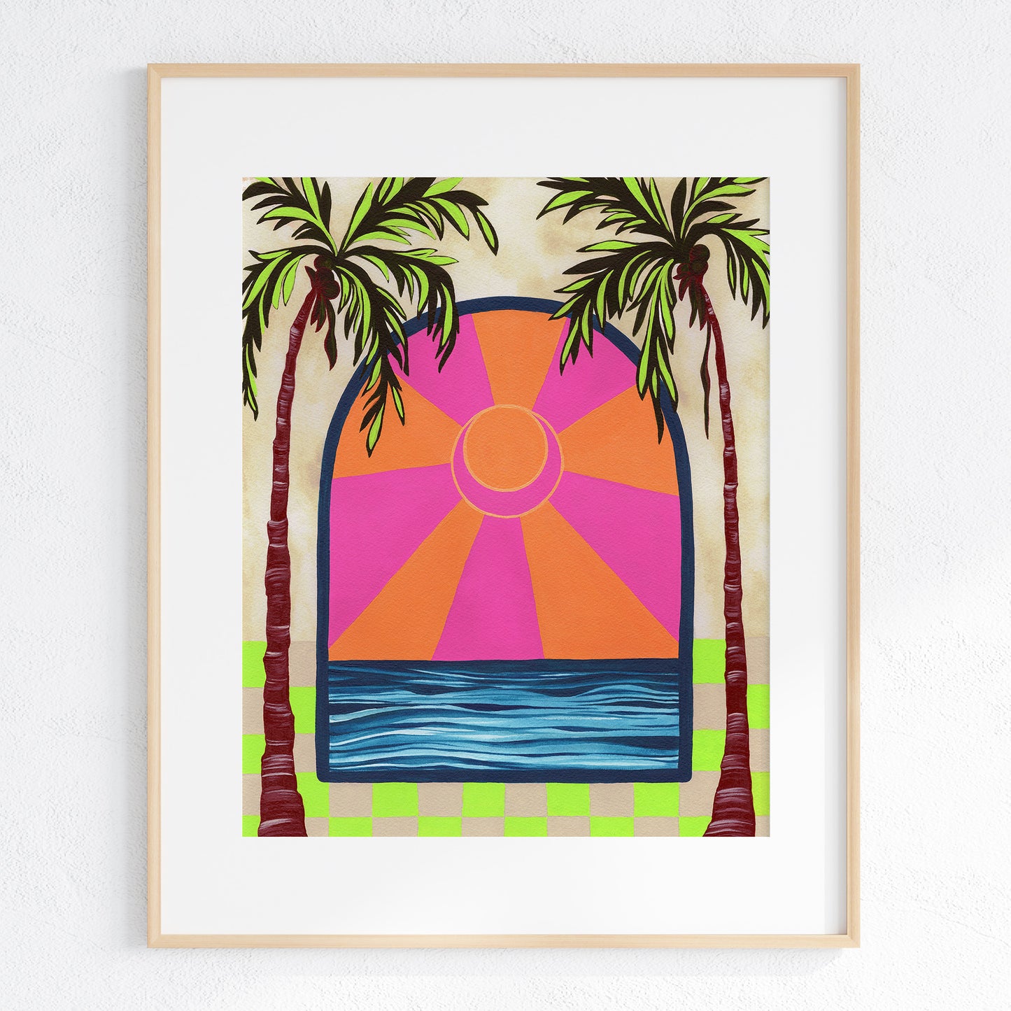 Twin Palm Tree