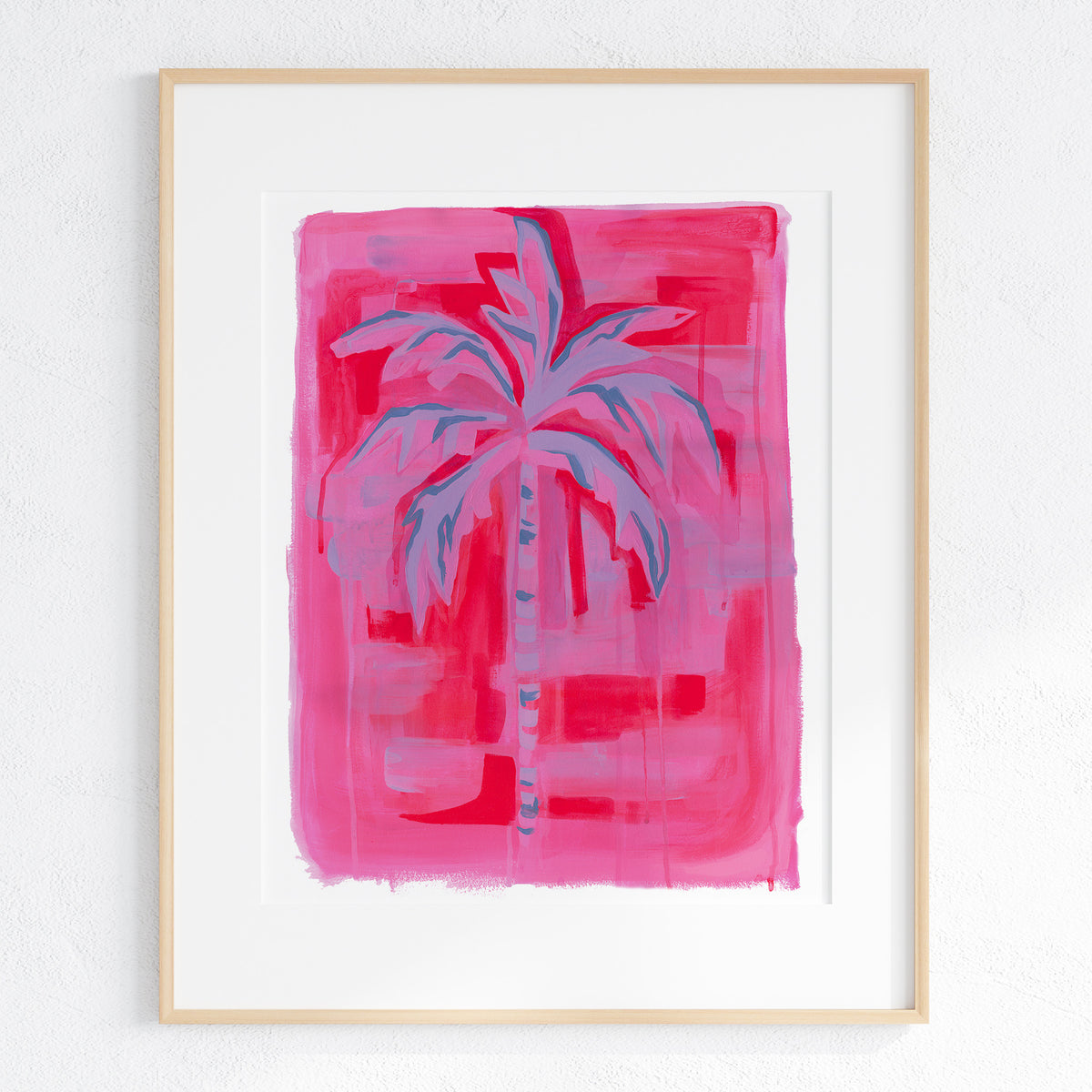 Pink Tropical Palm
