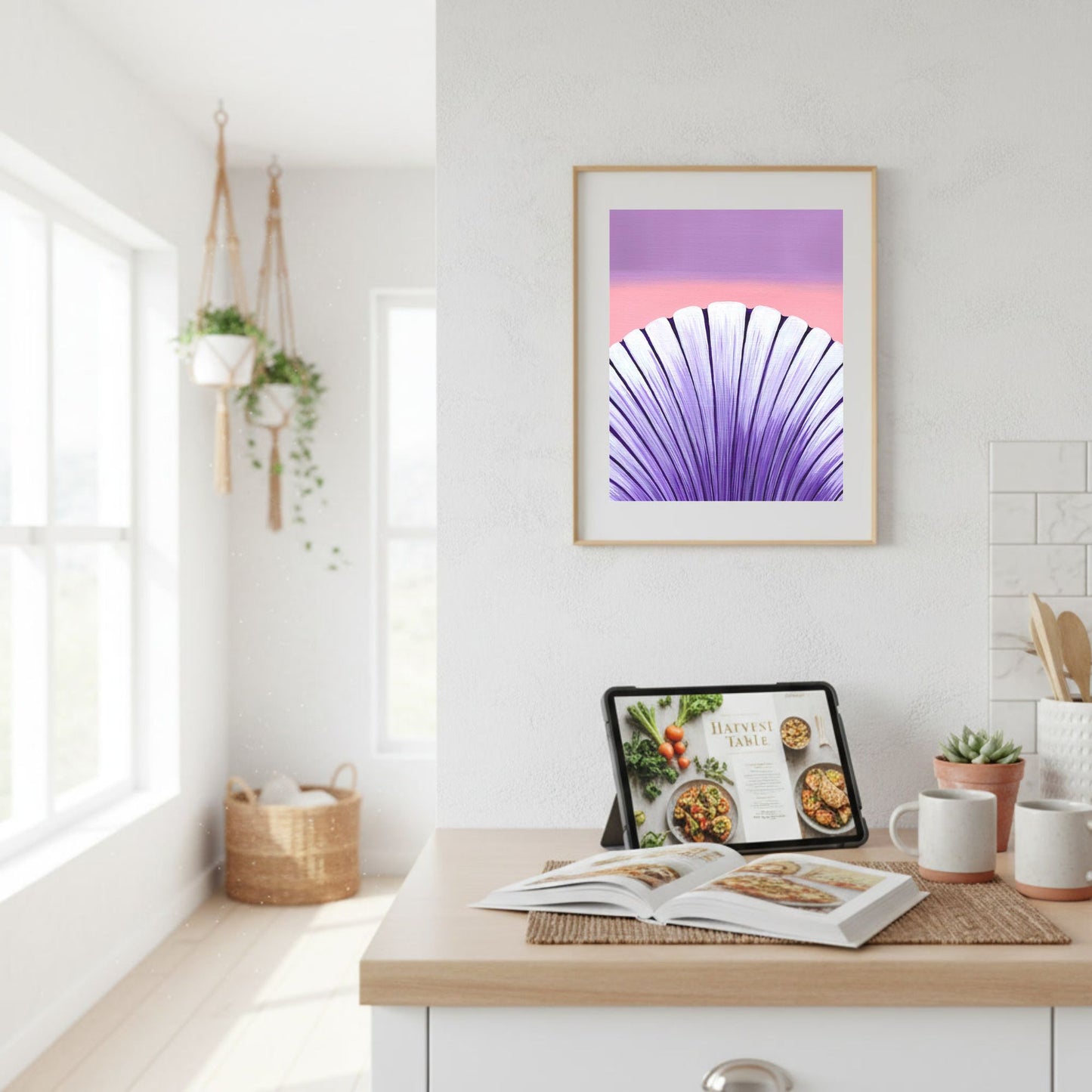 Sunset Seashell