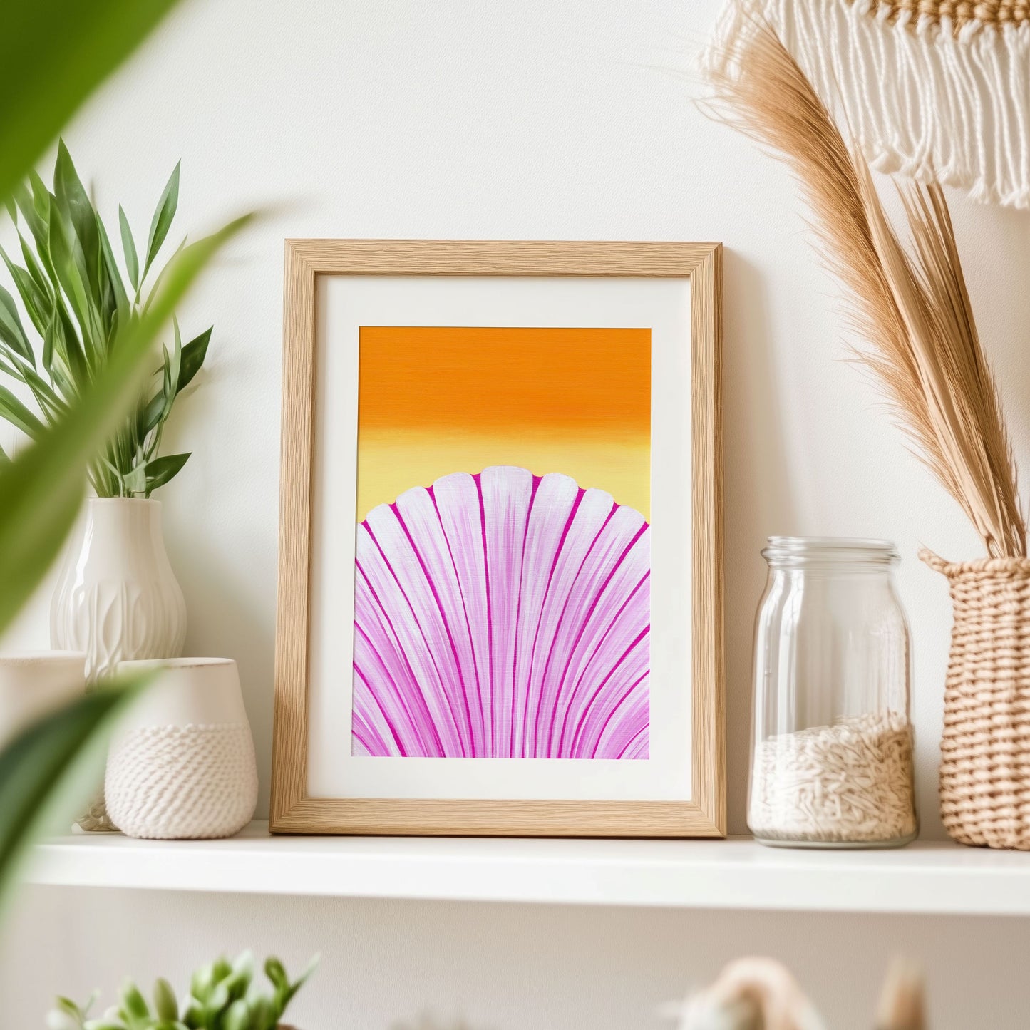 Sunlit Seashell