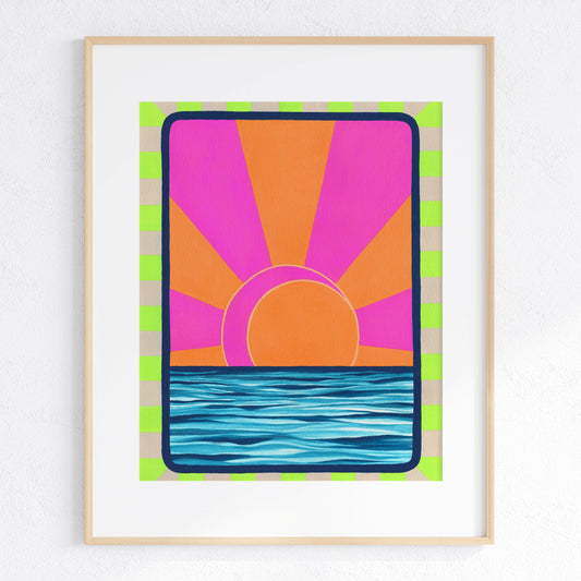 Sunset Sunburst